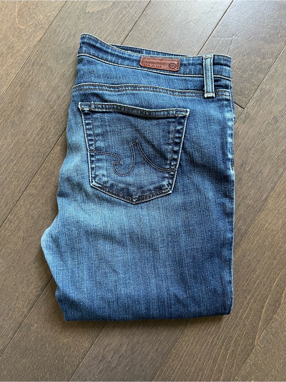 AG Adriano Goldschmied The Stevie Ankle Slim Straight Leg Jeans